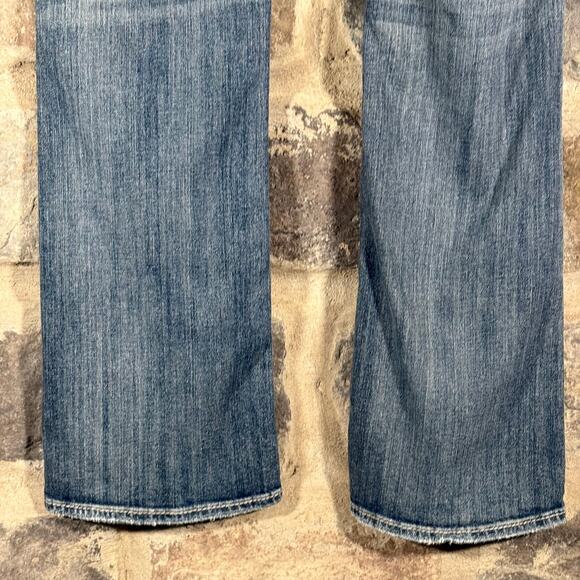 Silver Jeans Suki Bootcut Bling Flap Pockets Y2K Rhinestone Embellished 30/31 - Picture 11 of 16